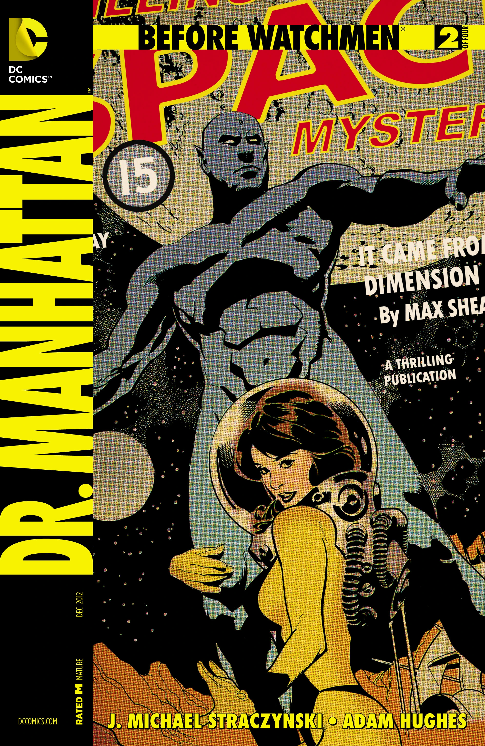 Before Watchmen: Dr. Manhattan #2 (DC, 2012 — Cover A) cover